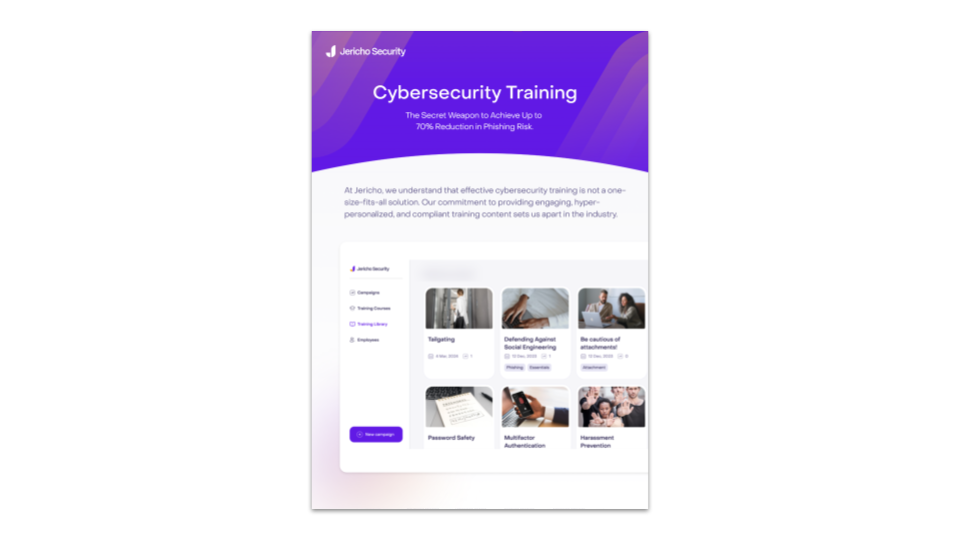 Cybersecurity Training